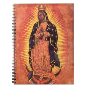 Carnet Vintage Religion Vierge Marie Notre-Dame de Guadal
