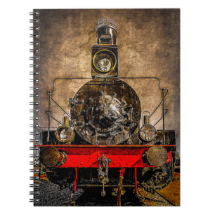 Carnet Vintage Steam Train - The Veteran