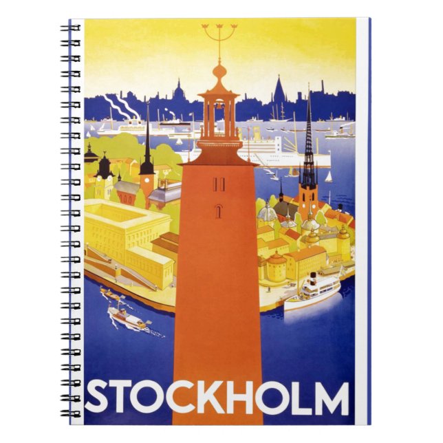 Carnet Vintage Stockholm (Devant)