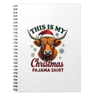 Carnet Vintage This Is My Christmas Pajama Shirt Highland