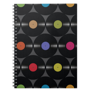 Carnet Vinyle géométrique : Arrière - plan simple sans fi