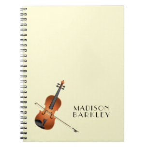 Carnet Viola Violon Musique Enseignant Musicien