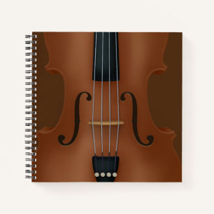 Carnet Viola violon violon aux instruments à cordes Détai