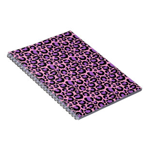 Carnet Violet Guépard Motif Léopard Animalier
