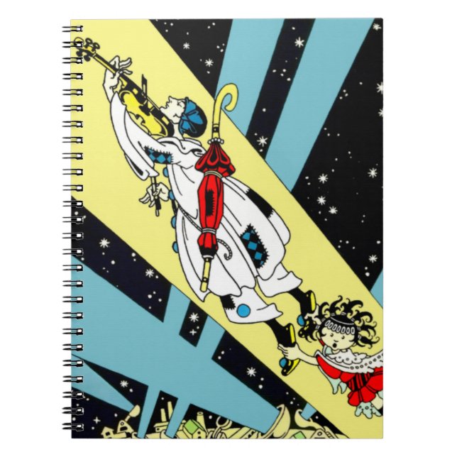 Carnet Viperetta vole à la lune (Devant)