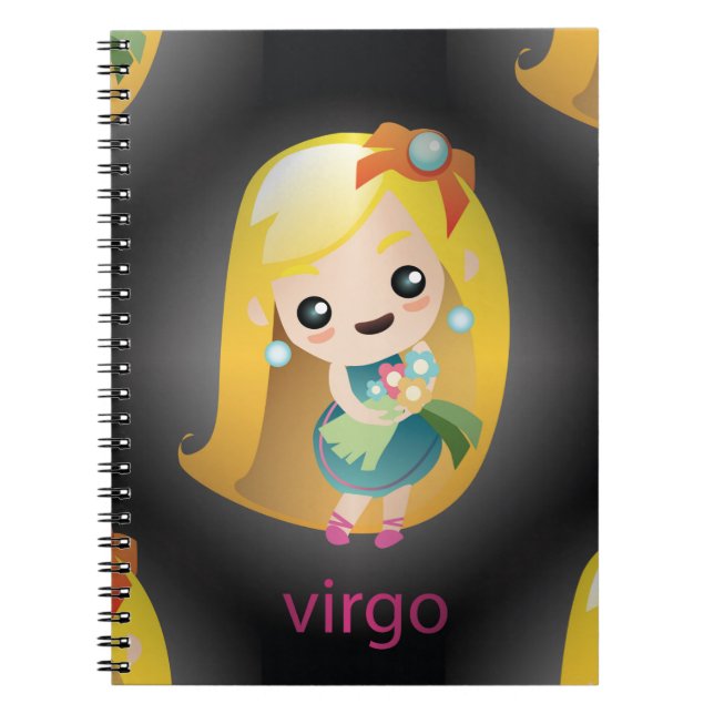 Carnet virgo kawaii (Devant)