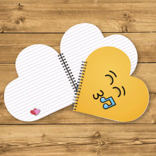 Carnet Visage Siffleur aux Yeux Sourires