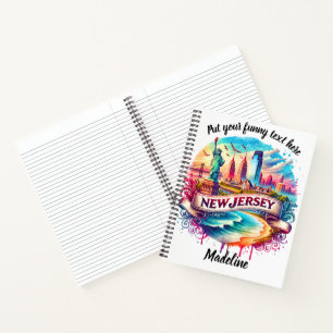 Carnet Visuel époustouflant de la skyline du New Jersey