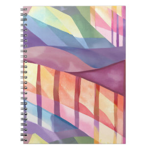 Carnet Vitrail Art contemporain abstrait coloré