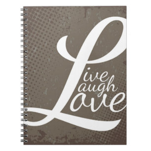 CARNET VIVENT L'AMOUR DE RIRE