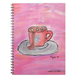 Carnet Vœux de CHOColat Chaud - Art pour enfants pour CHO