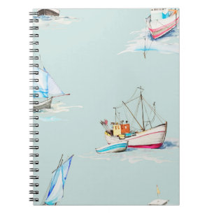 Carnet voile d'aquarelle dessinée à la main illustration