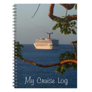 Carnet Voilier vers le coucher du soleil I Vacances de cr