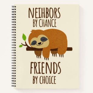 Carnet Voisins par Chance Amis Par Choice Bestie