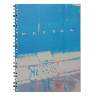 Carnet Voiture bleue
