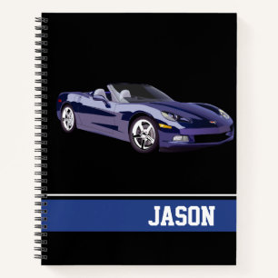 Carnet Voiture de sport pour ordinateur portable
