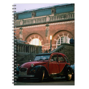 Carnet Voiture rue ancienne vintage