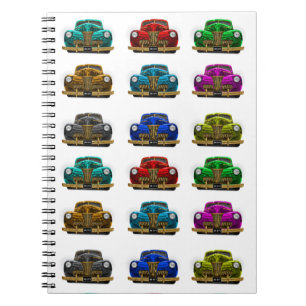 Carnet voiture vintage classique