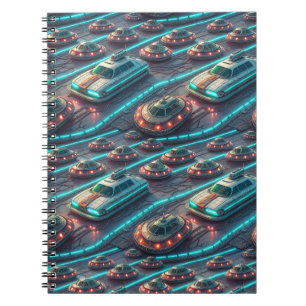 Carnet Voitures flottantes et voitures volantes de scienc