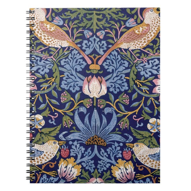 Carnet Voleur de fraise de William Morris (Devant)