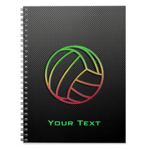Carnet Volleyball coloré