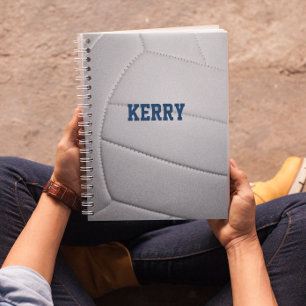 Carnet Volleyball Personalized Notebook