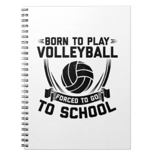 Carnet Volleyball Player Sayings   Team Coach Sport Gift
