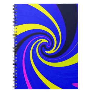 Carnet Vortex bleu