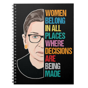 Carnet Vote de la Cour Suprême, Ruth Bader Ginsburg, Je n