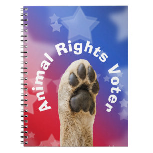 Carnet Voter pour les droits des animaux