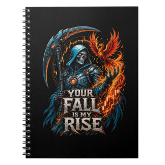 Carnet Votre chute est ma montée Réaper Motivation de tra