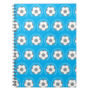 Carnet Votre équipe de football dans Sky Blue