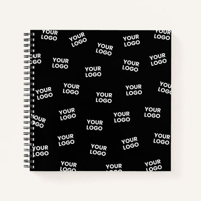 Carnet Votre image, logo d'entreprise ou autre conception (Devant)