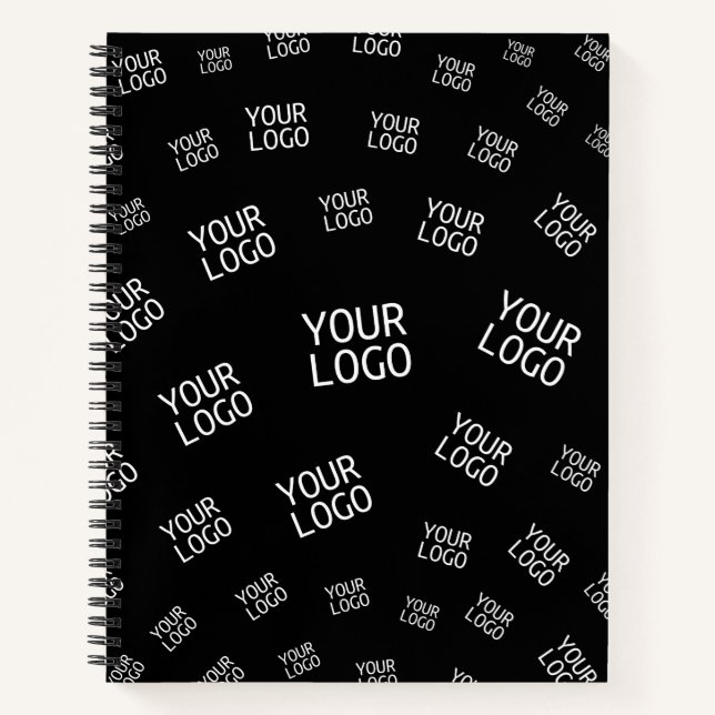 Carnet Votre logo de conception, de photo ou d'entreprise (Devant)