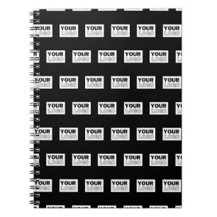 Carnet Votre logo ou conception Fond de couleur modifia
