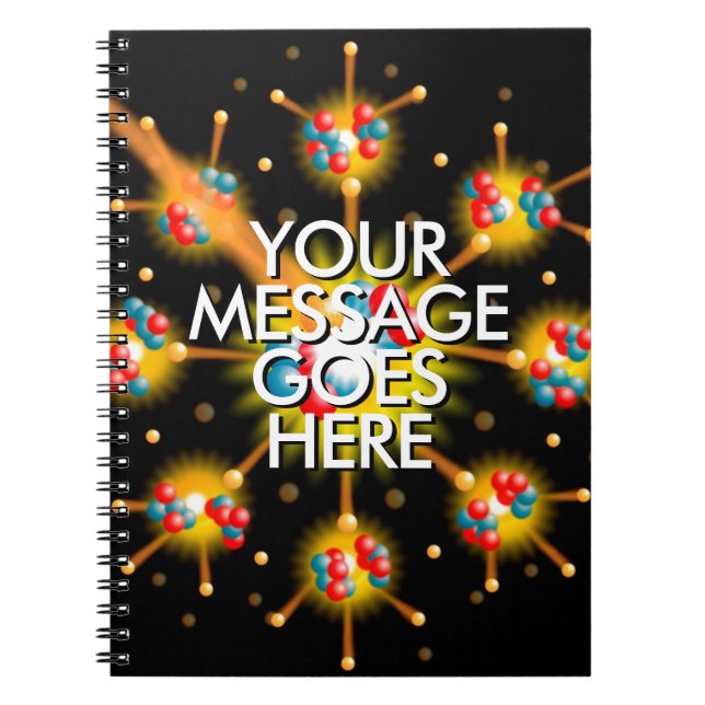 Carnet VOTRE MESSAGE Science (Devant)