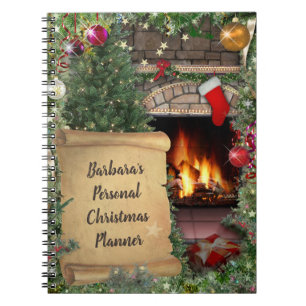 Carnet Votre planificateur de Noël personnel