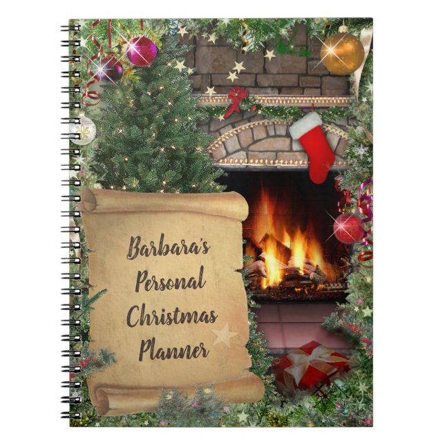 Carnet Votre planificateur de Noël personnel (Devant)