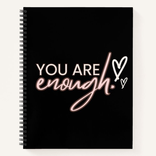 Carnet Vous êtes assez : Amour de soi & Saint-Valentin (Devant)
