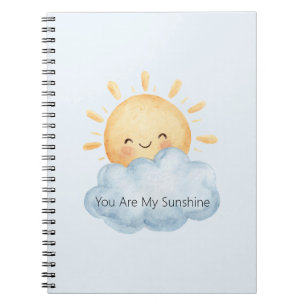 Carnet Vous êtes mon bonheur Soleil heureux Nuage