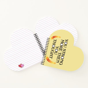 Carnet Vous êtes plus fort que vous ne pensez - Elegant G