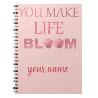 Carnet Vous Faites Fleurir La Vie Cadeau Floral Pour Elle