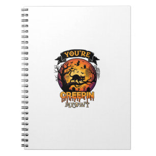 Carnet Vous Me Faites Craindre Halloween Chat Noir Pleine
