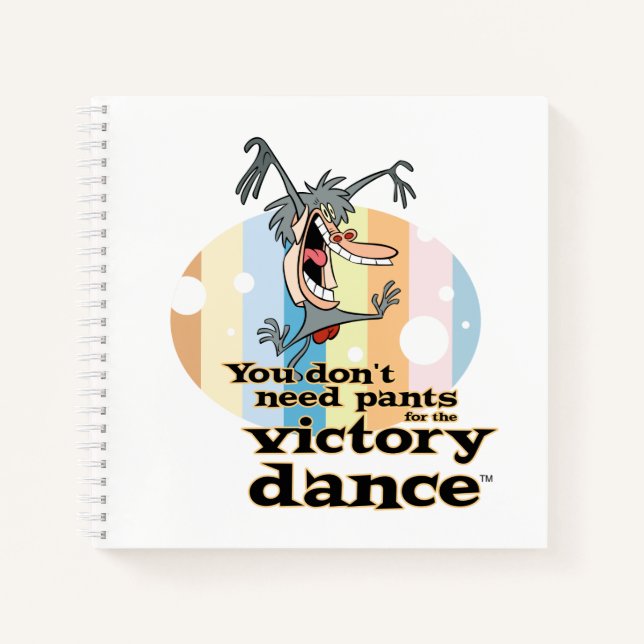 Carnet Vous n'avez pas besoin de pantalons pour la danse  (Devant)