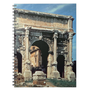 Carnet Voûte triomphale de Septimius Severus, consacrée