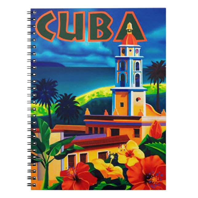 Carnet Voyage à Cuba vintage (Devant)