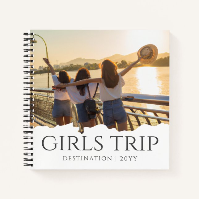 Carnet Voyage Chic Girls | Filles week-end Photo (Devant)