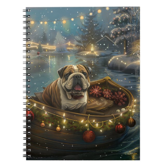 Carnet Voyage du festival de Noël de Bulldog (Devant)
