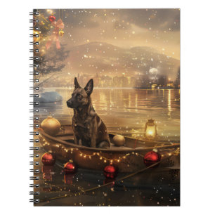 Carnet Voyage festif de Noël du Malinois belge