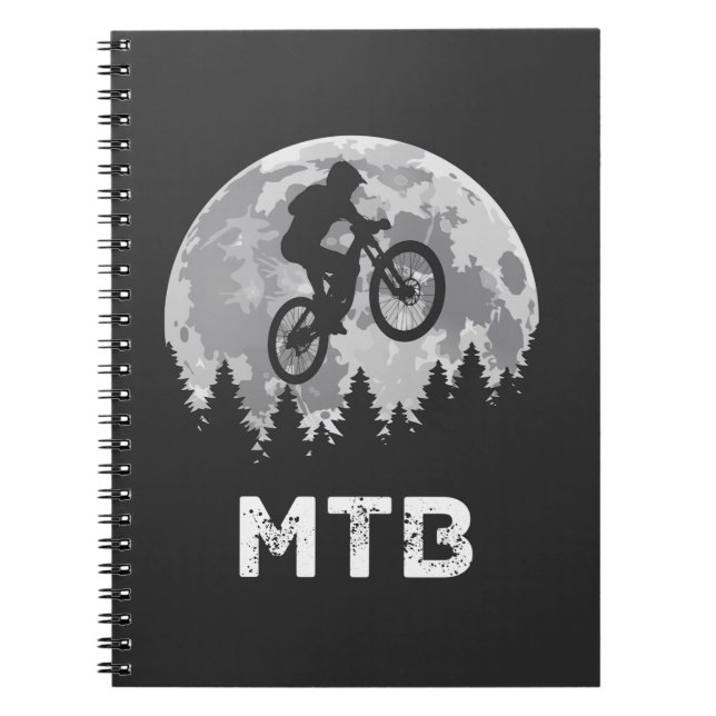 Carnet VTT VTT vintage Mountain (Devant)